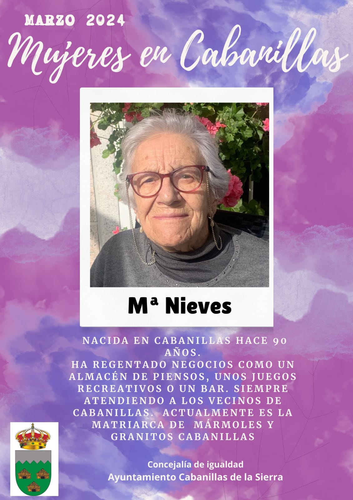 Mujeres en Cabanillas Mª Nieves