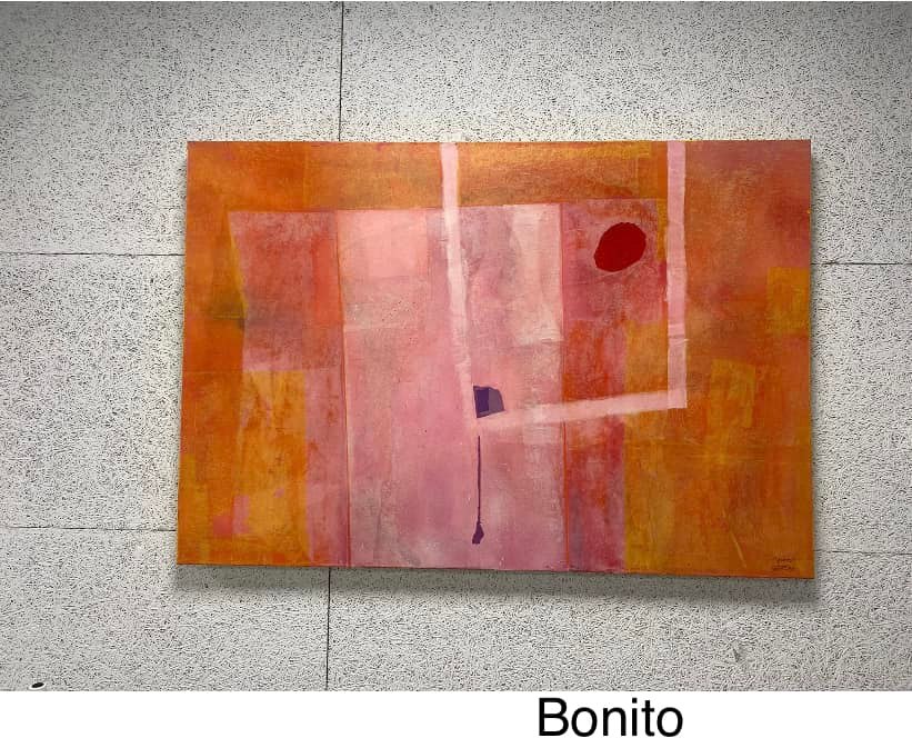 Bonito, (óleo sobre tela , 100x112)