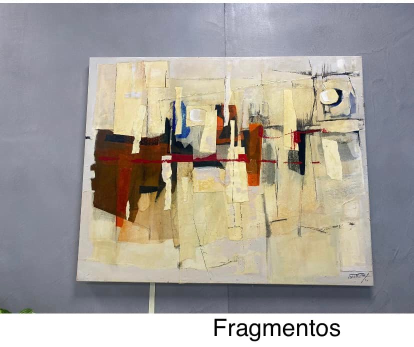 Fragmentos 13 (óleo sobre tela , 100x80)