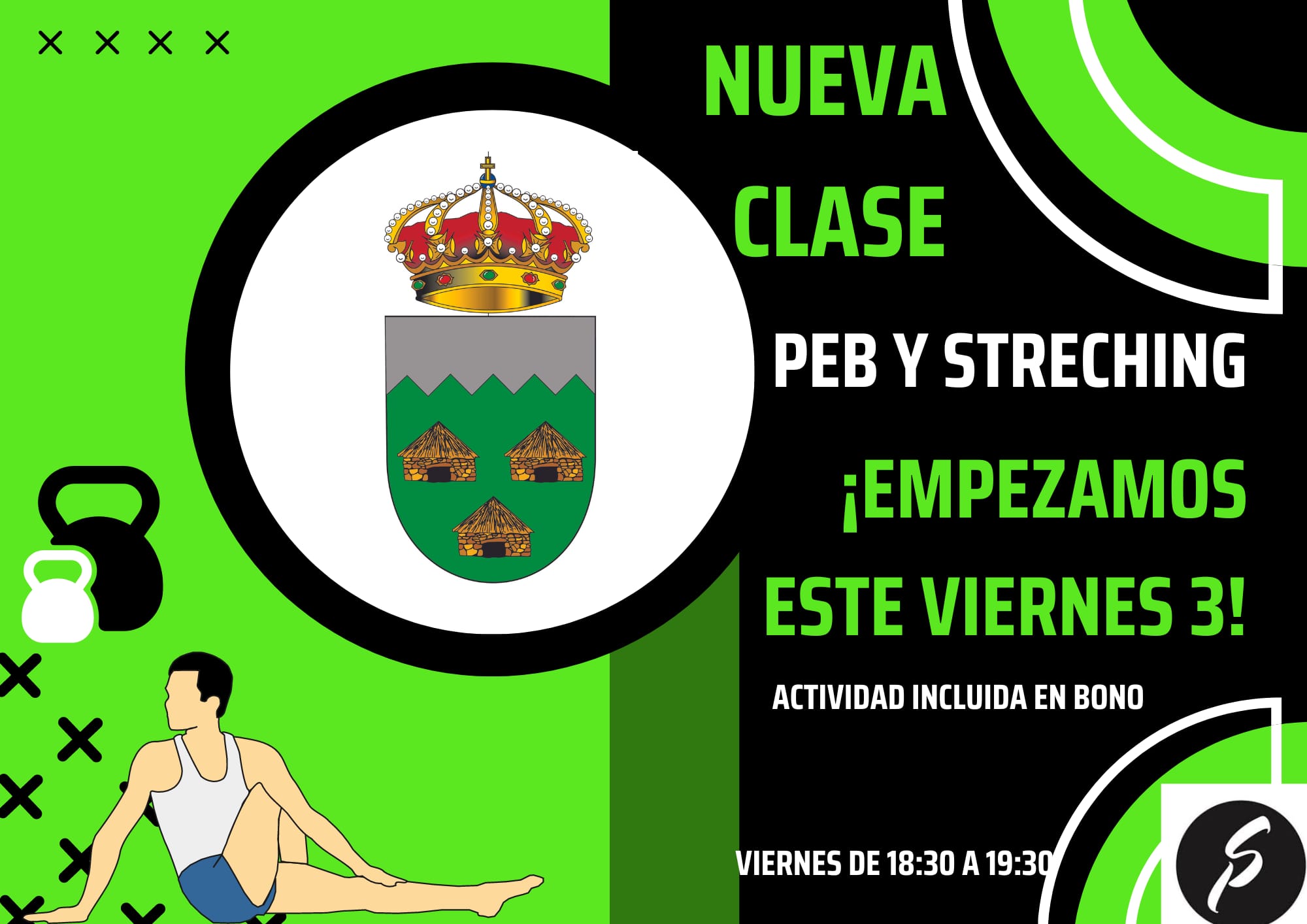 clase de peb y streching