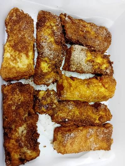 Torrijas de coco