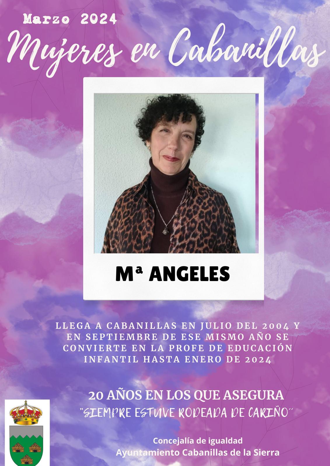 Mujeres en Cabanillas Mª Ángeles