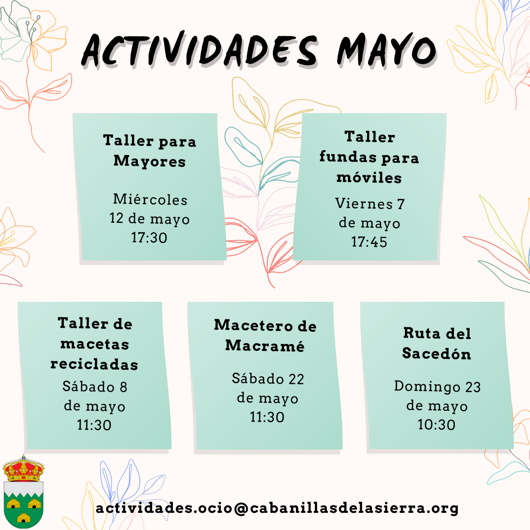 Actividades mayo 2021