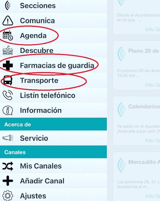 Bando movil nuevos apartados