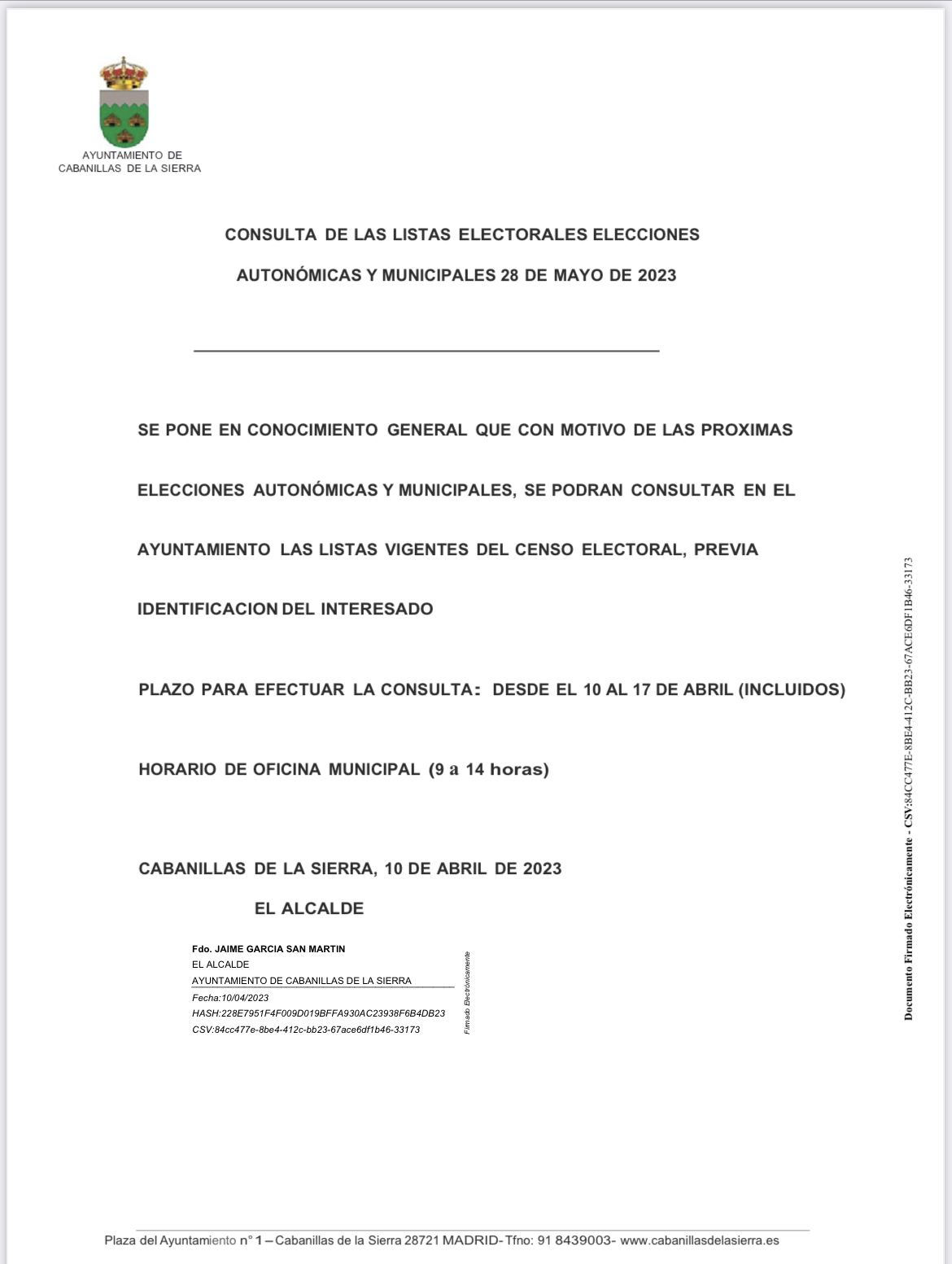 censo electoral abril 23