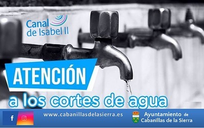 corte agua