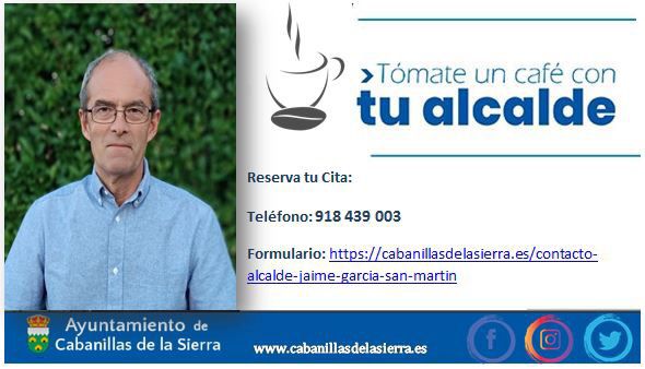 tomate un cafe con alcalde