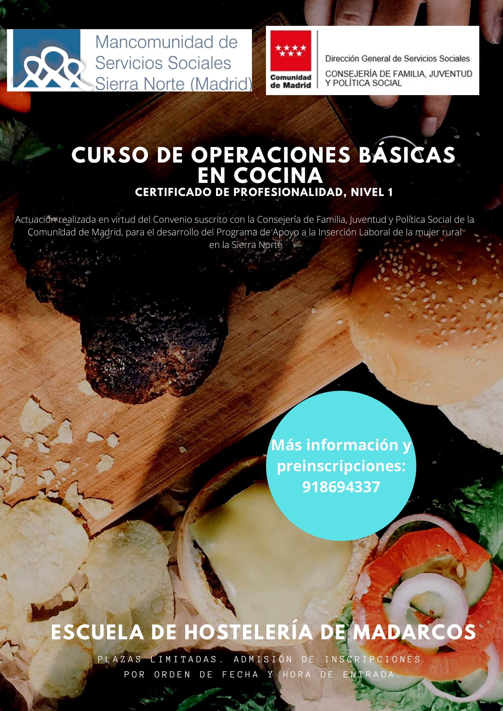 Cartel Curso Hosteleria 1