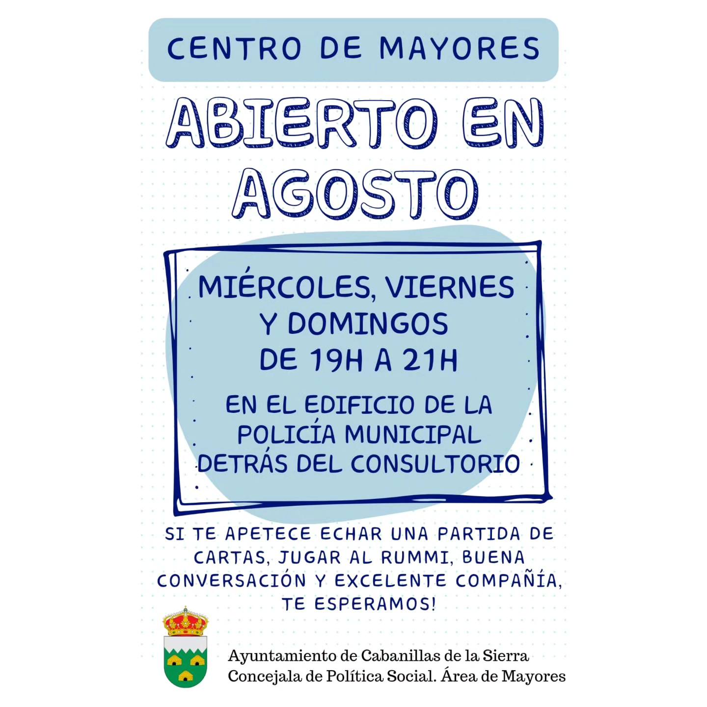 Centro de mayores agosto 23