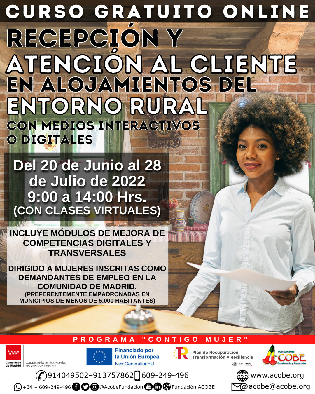 Curso de Atencion al cliente entornos rurales