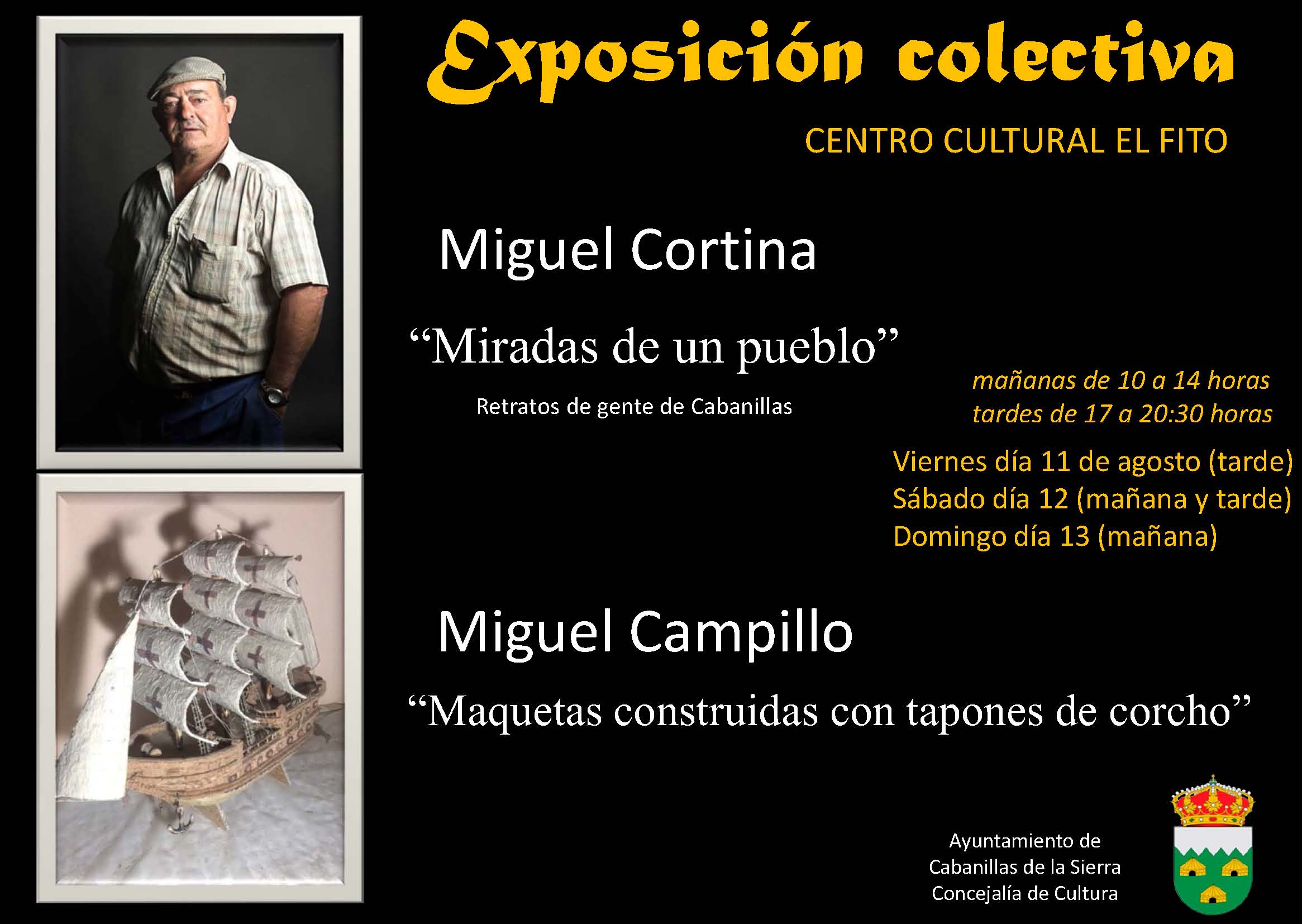 CartelExposicionMiguelCortina