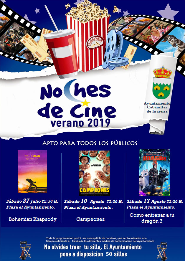 Cine de verano 2019