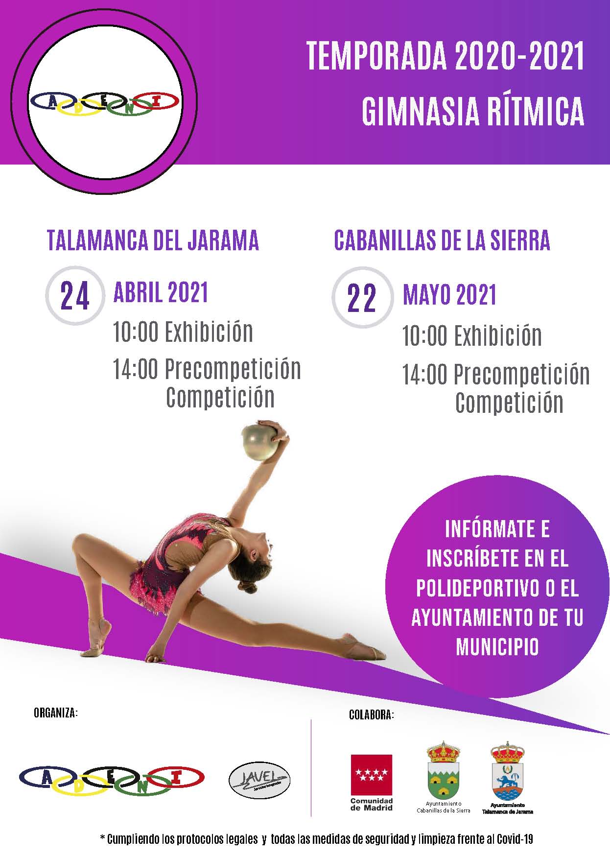 Circuito Gimnasia Rítmica 24 Abril y 22 Mayo 2021