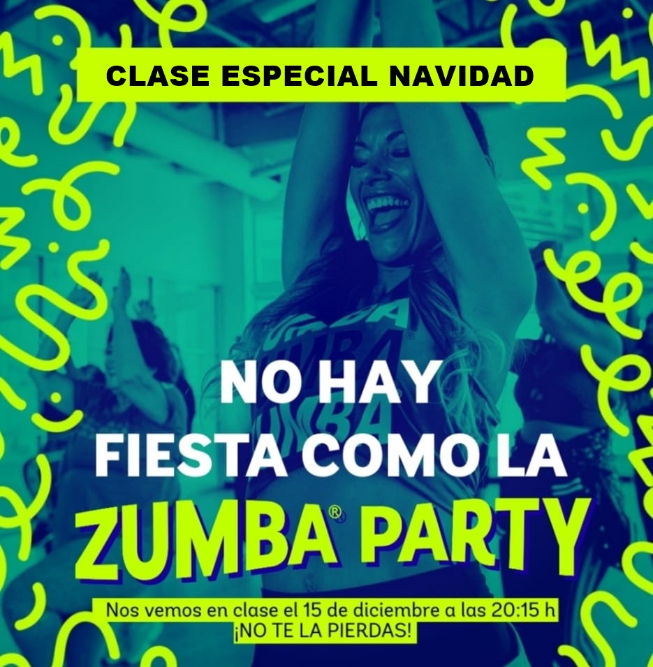 Clase Zumba dic 2022