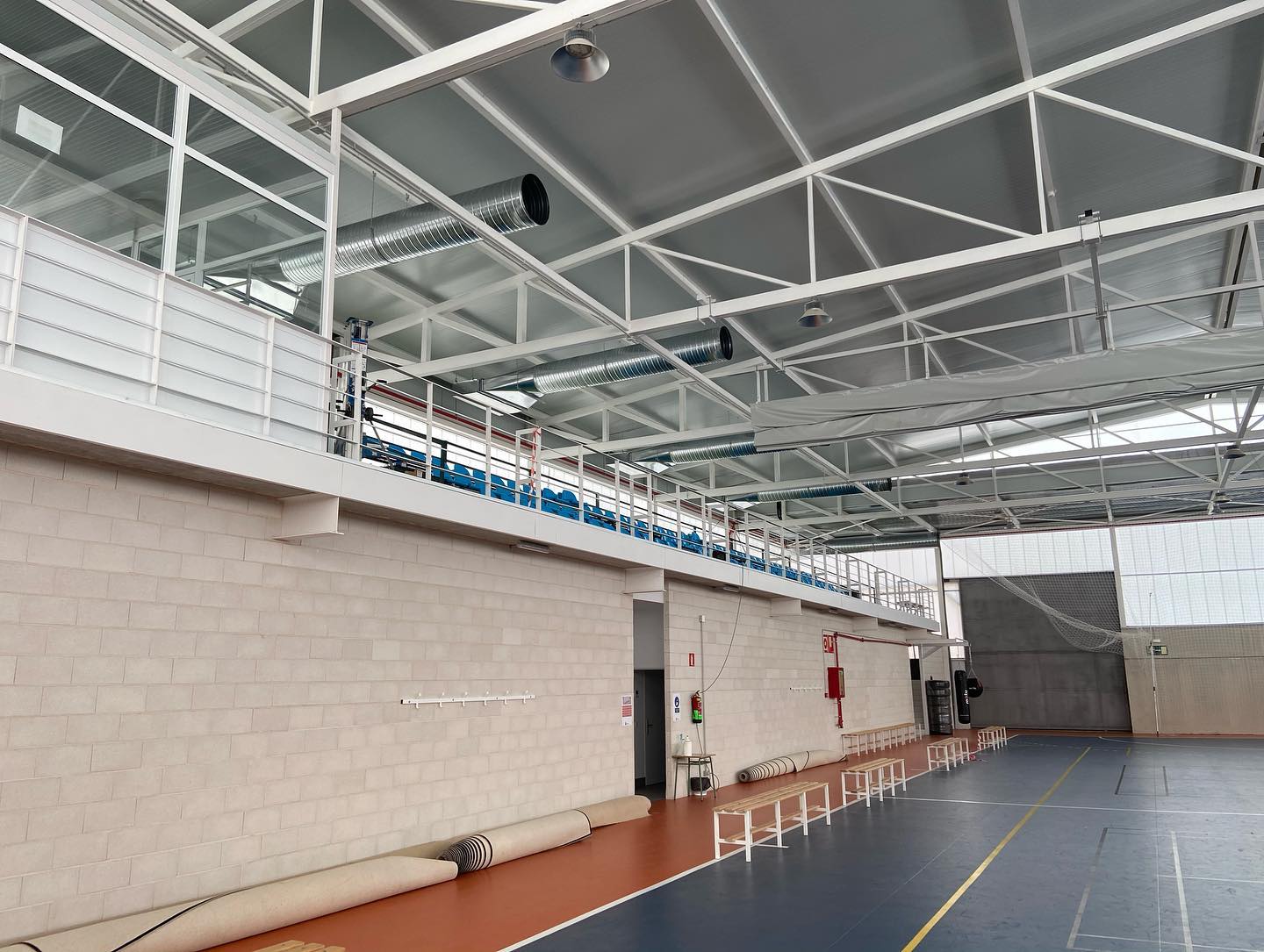 Climatización polideportivo Cabanillas 1