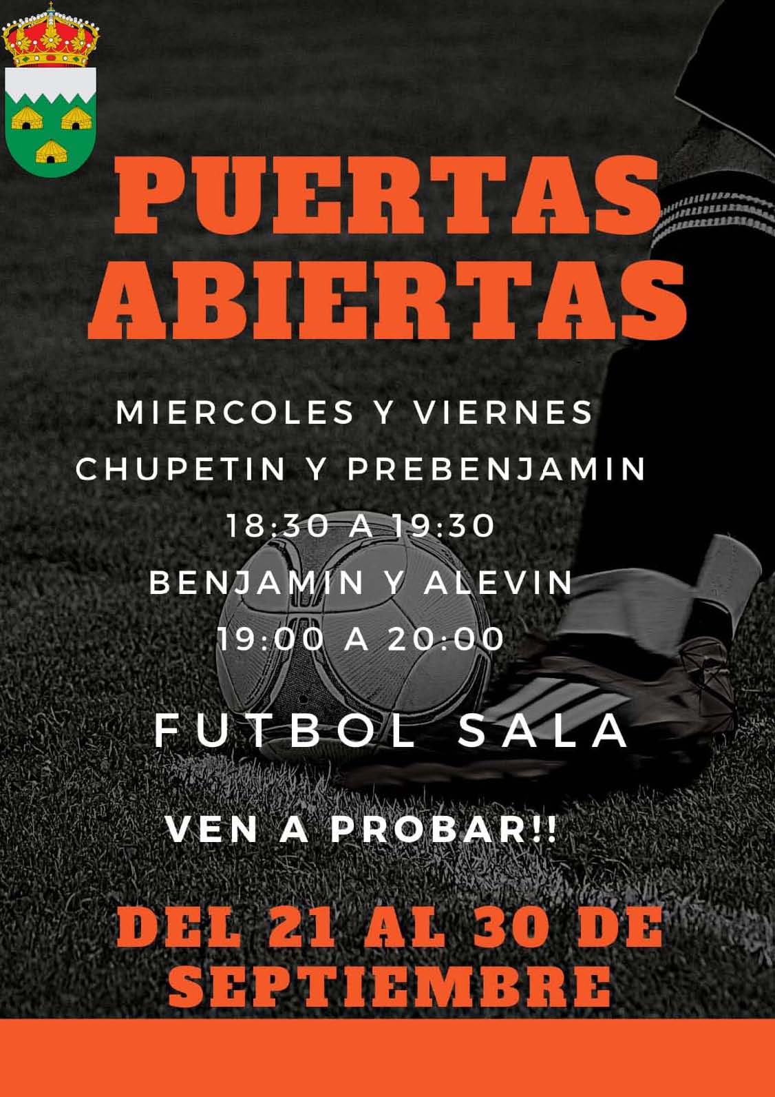 Futbol Jornada puertas abiertas T 22 23