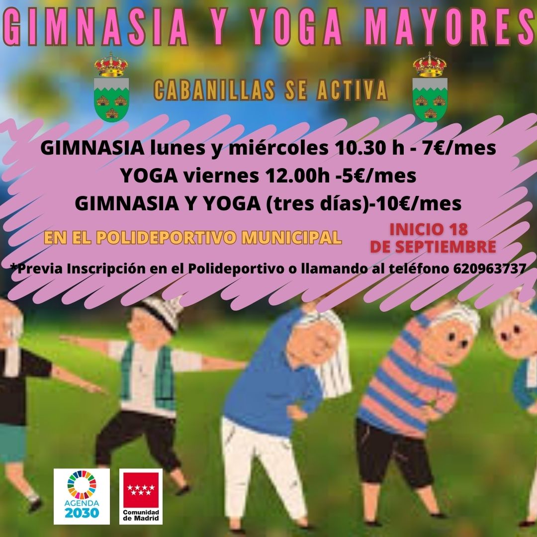 GIMNASIA Y YOGA PARA MAYORES 2023 24