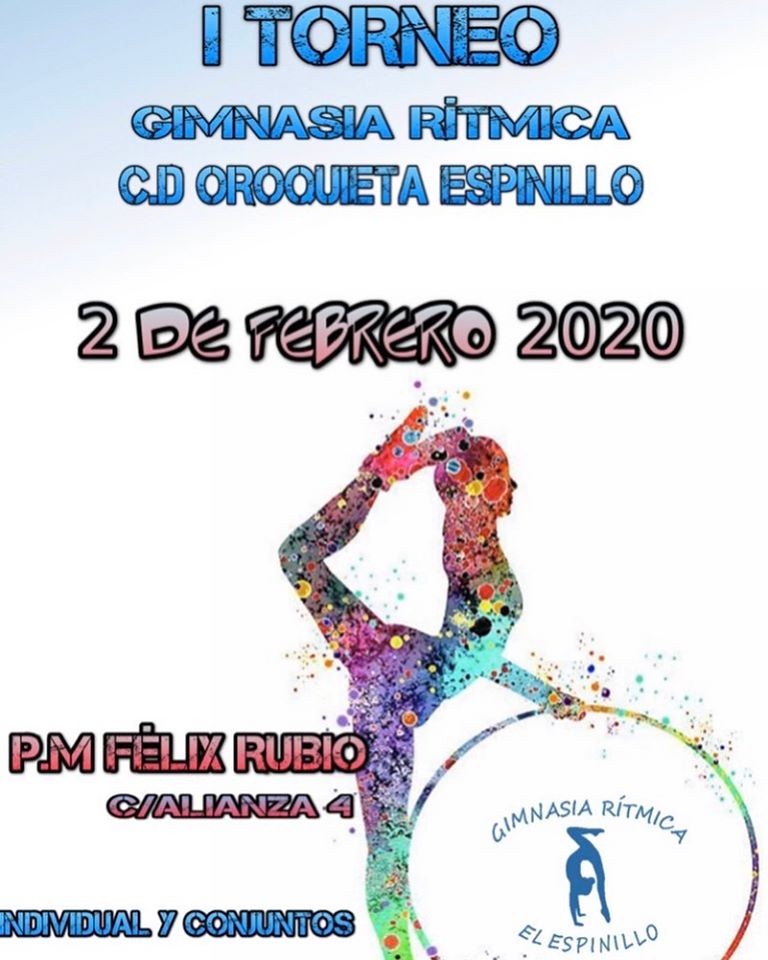 Primer torneo Gimnasia ritmica Cabanillas