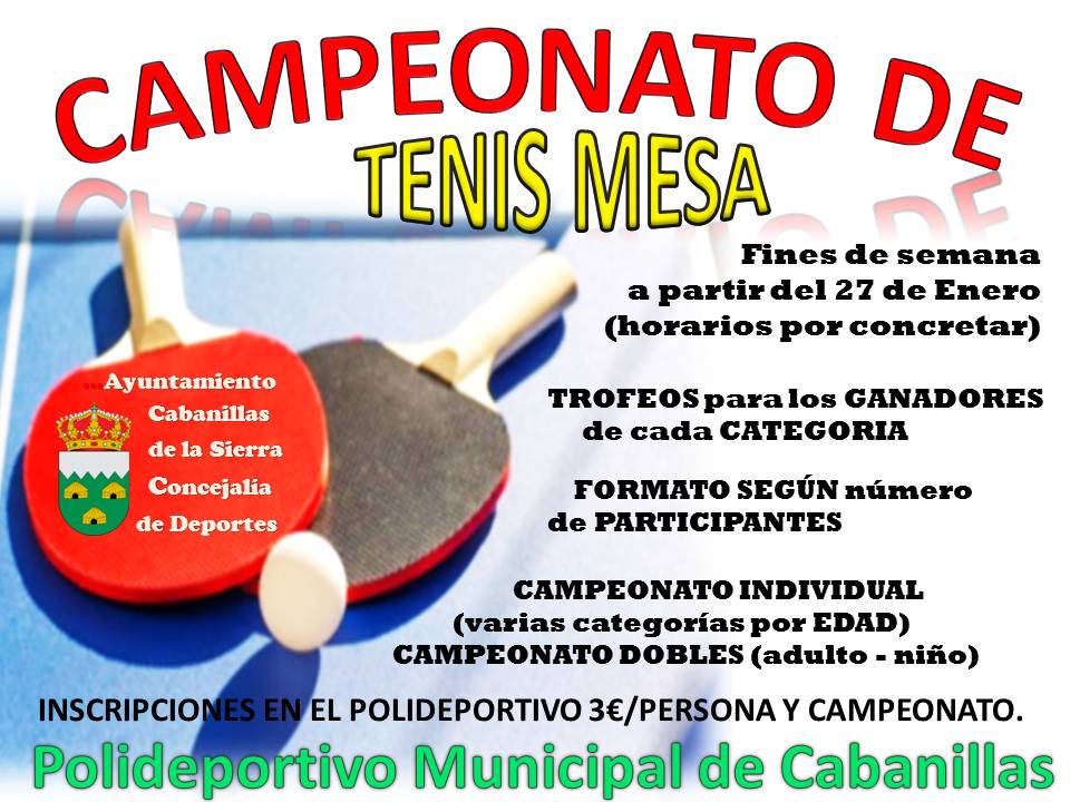 campeonato de tenis mesa