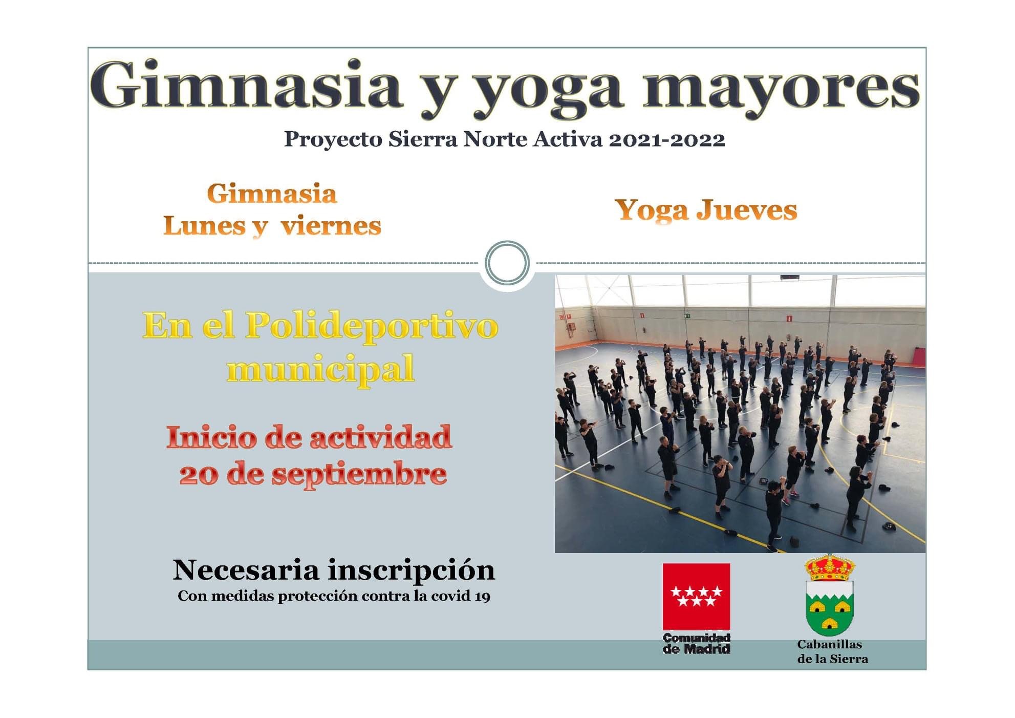 gimnasia Yoga mayores
