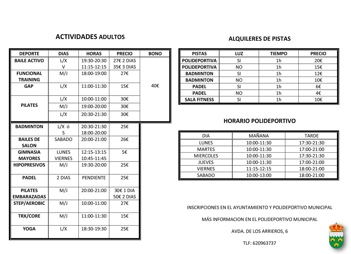 pagina 2 Actividades 2017 2018