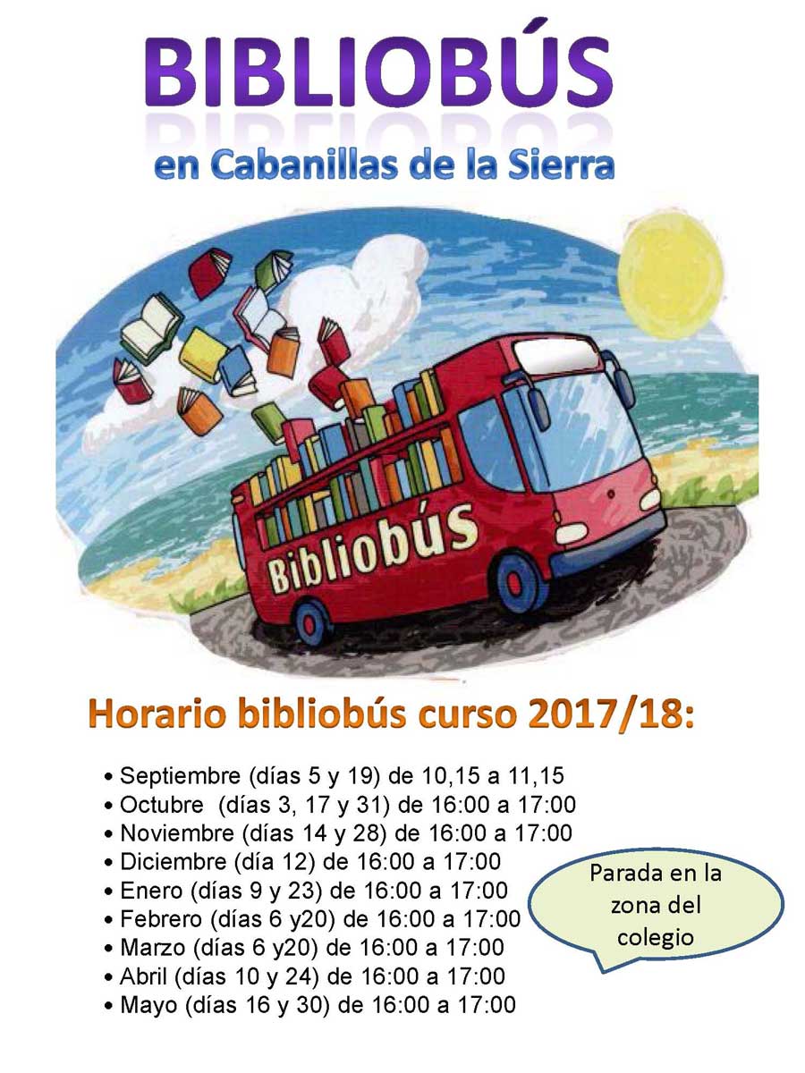 Bibliobus curso 17 18