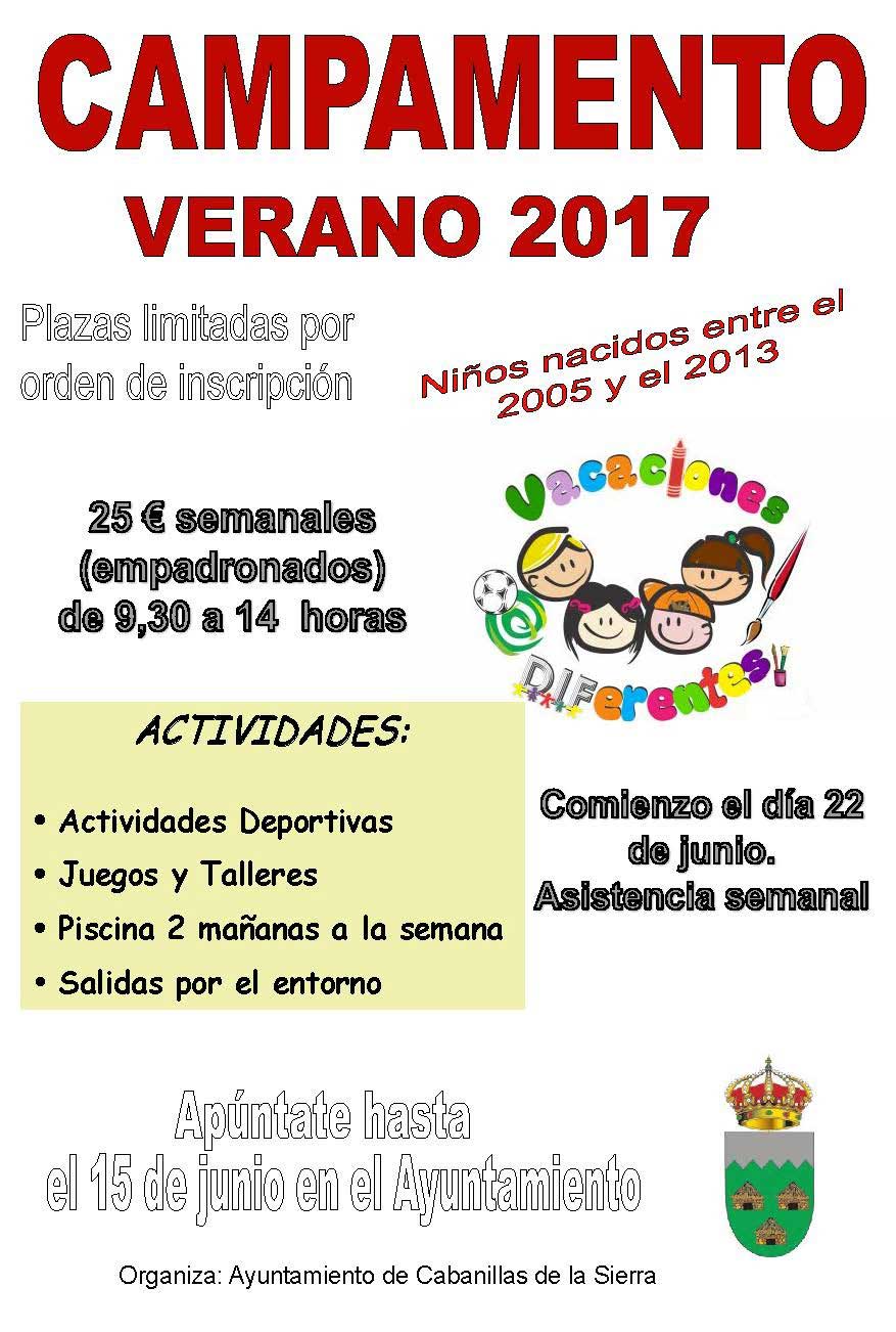 Campamento verano 2017