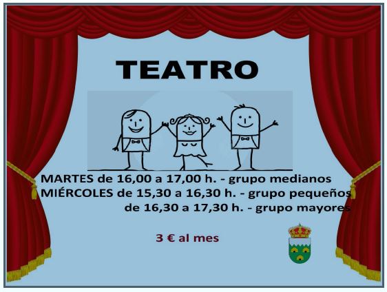 extraescolares teatro cabanillas