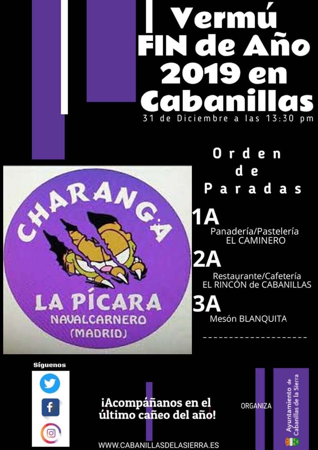 Charanga y tapeo 31 dic