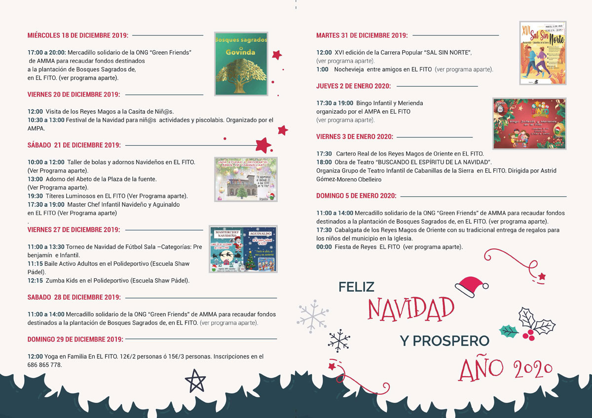 Programa Navidad 2019 2