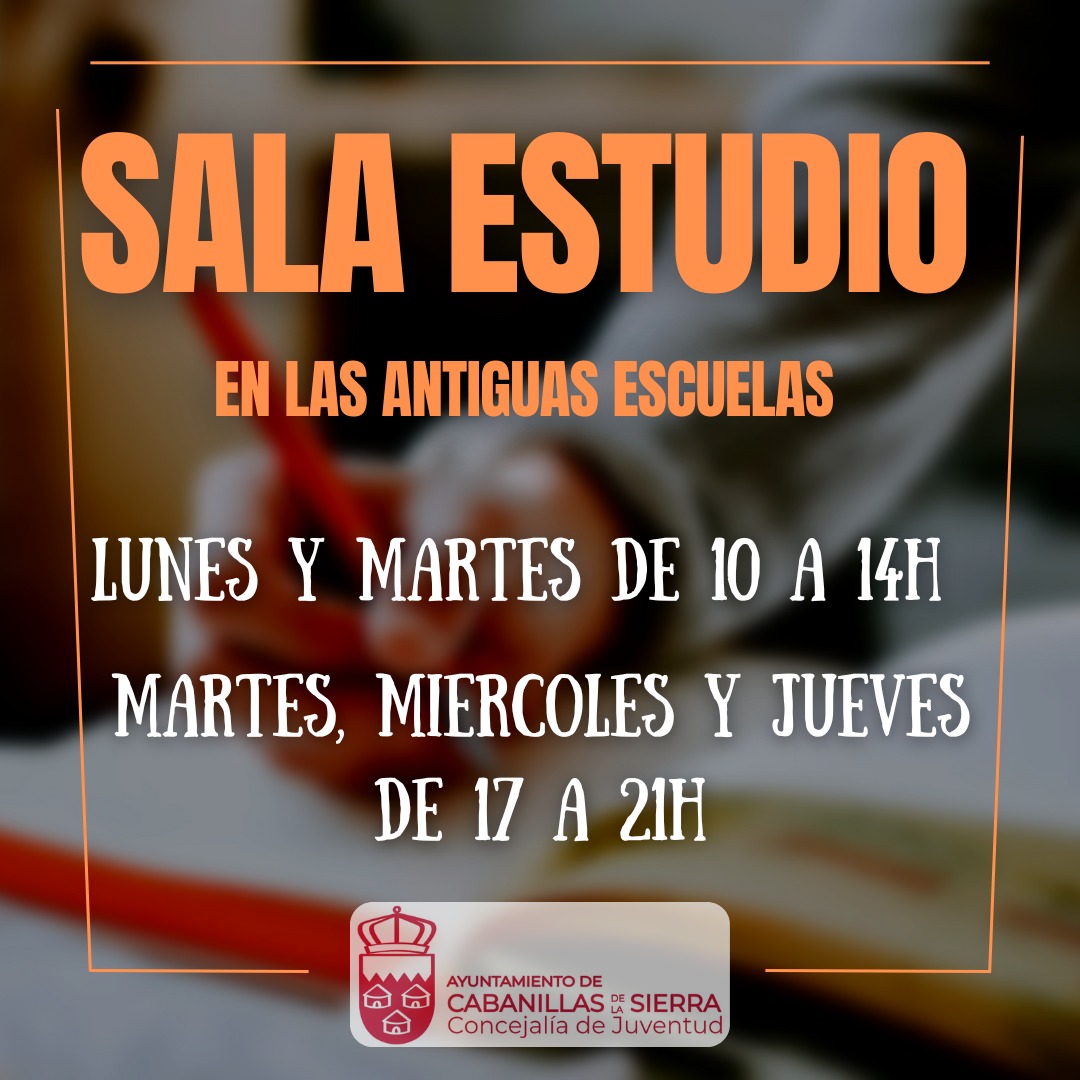 Sala de estudio Cabanillas 2026 27