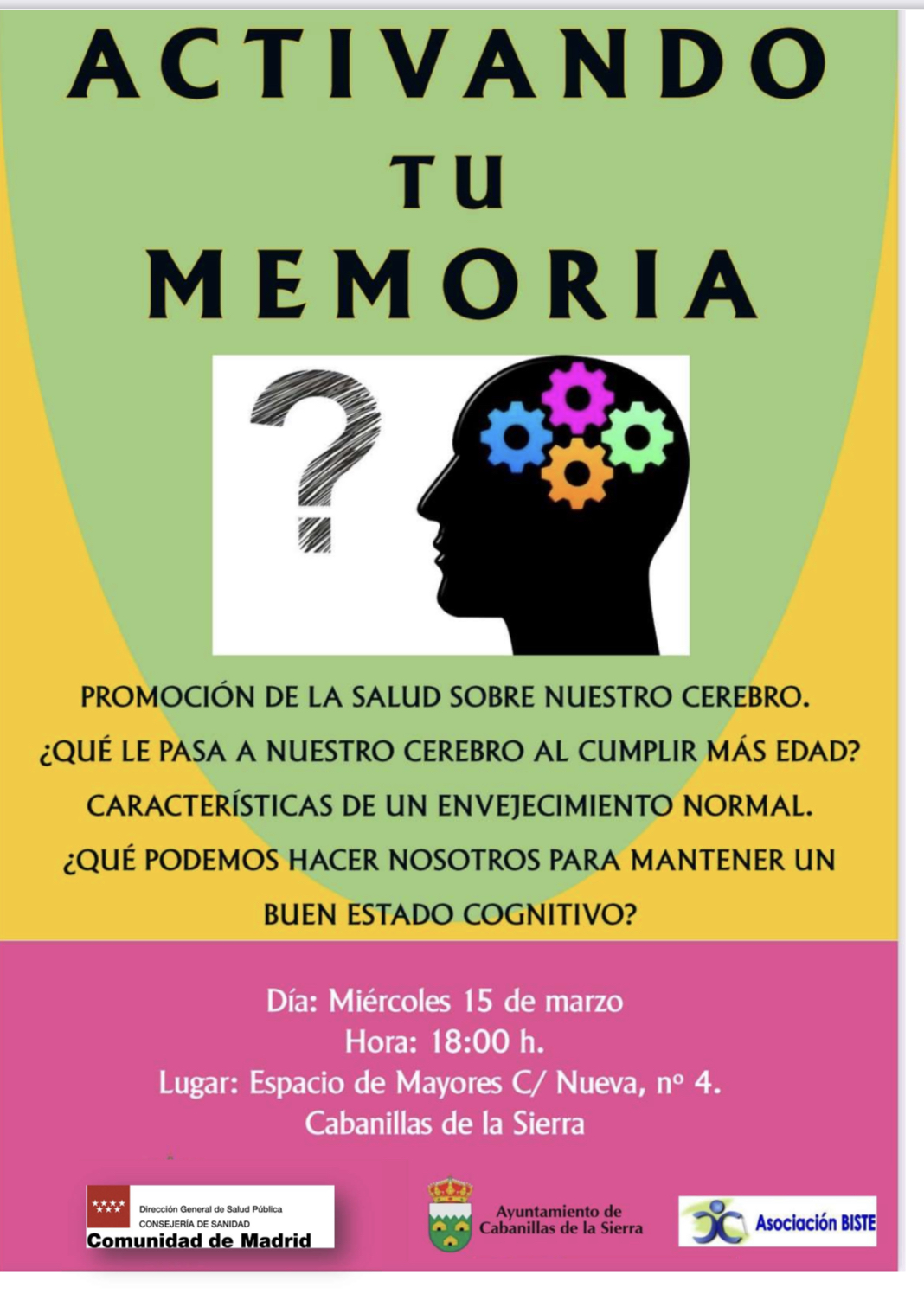 Taller Activando tu memoria