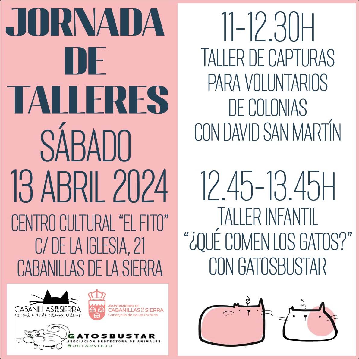 Talleres Colonias felinas Cabanillas abr 2024